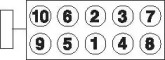 WILMINK GROUP wg1736401 -  Комплект болтов головки цилидра